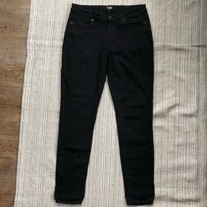 Paige 29 Skinny mid-rise jeans black